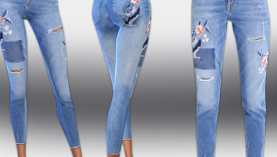 Pixie Slim Fit Jeans 修身牛仔裤