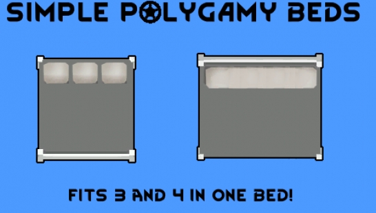 [Mod汉化][床]简单的多人床-Simple Polygamy Beds