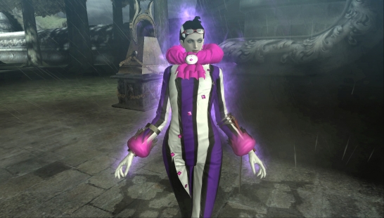 贝优妮塔PC珍妮'紫色小丑狂欢'服装Mod