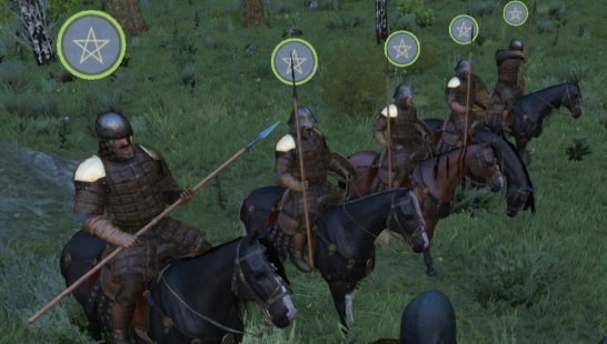骑士应该使用长柄武器