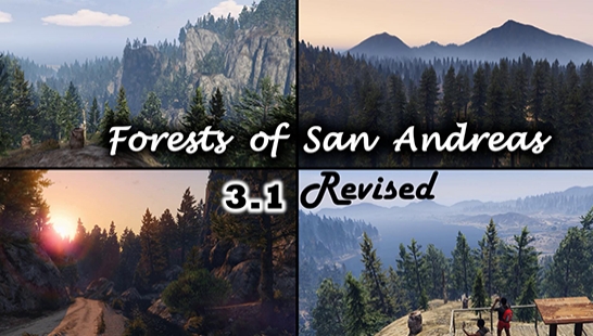 大森林MOD Forests of San Andreas Revised