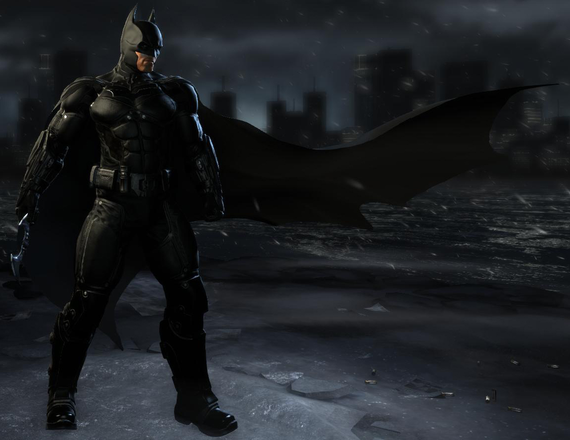 蝙蝠侠：阿卡姆起源 黑色混合服装