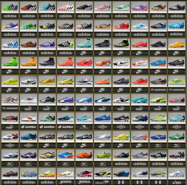 实况足球2015 罗恩高清100款球鞋包v1.0