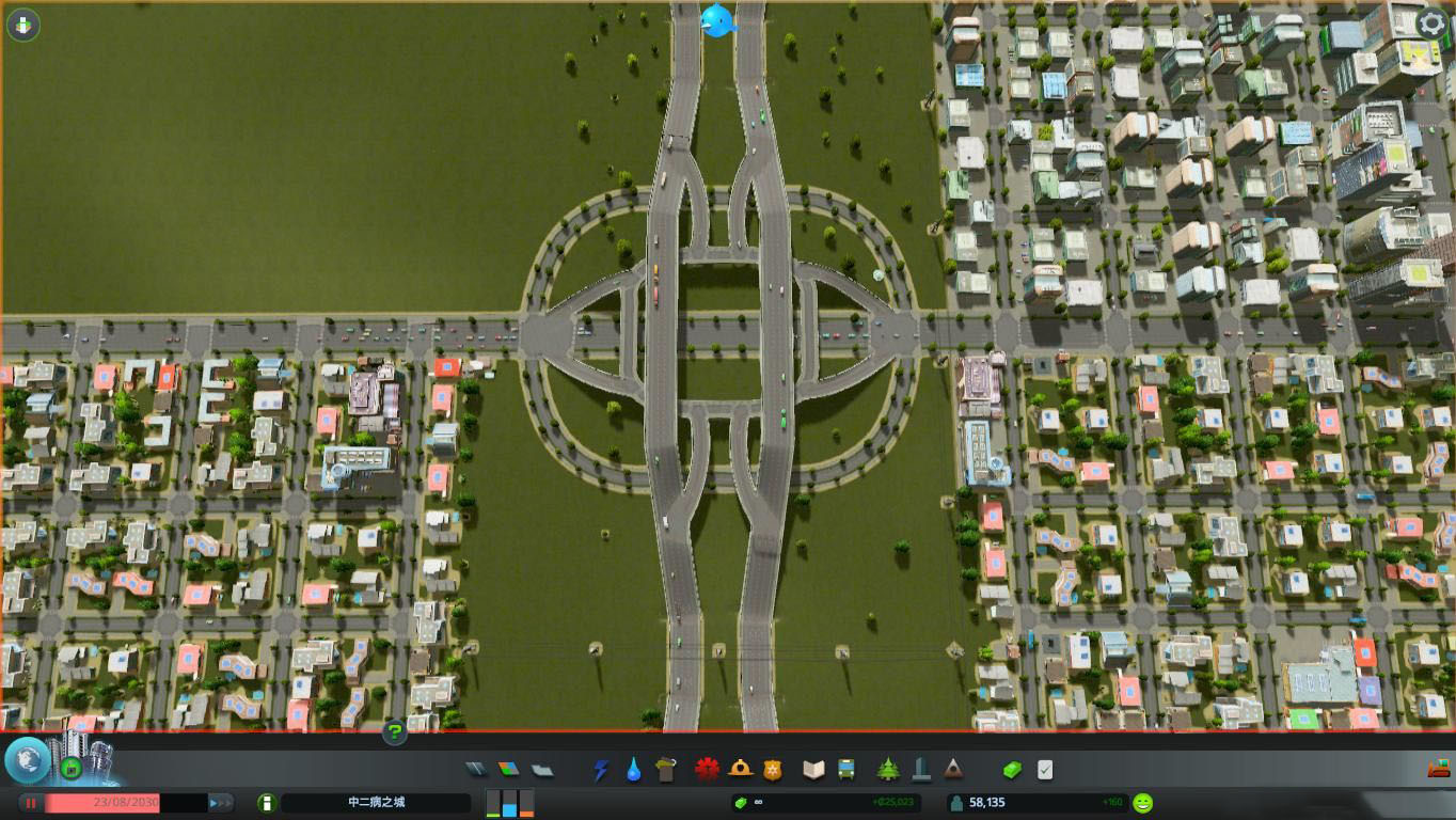 城市：天际线 高速公路环形出入口MOD