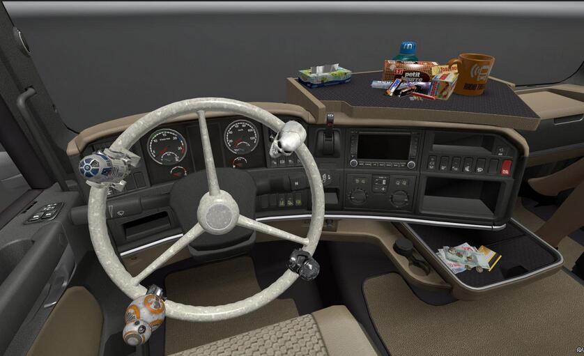 欧洲卡车模拟2 v1.28SiSL的车头摆挂饰物包v2.5.2
