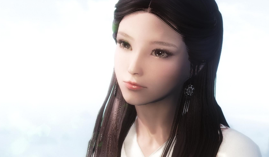 上古卷轴5：天际重置版 古典美人陆雪琪随从MOD