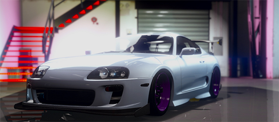 侠盗猎车5 丰田Supra JZA80经典跑车MOD